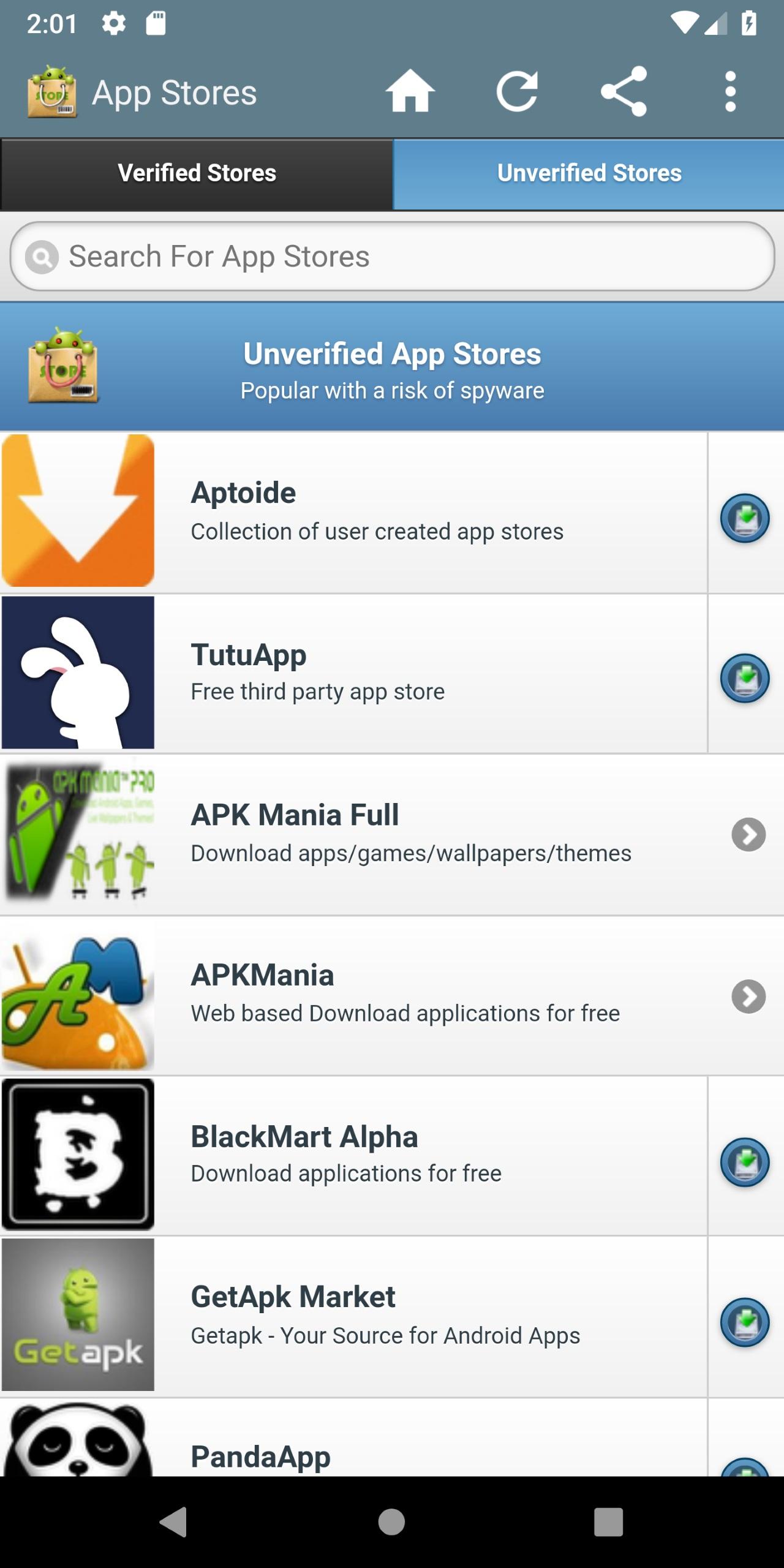 Android app marketplace